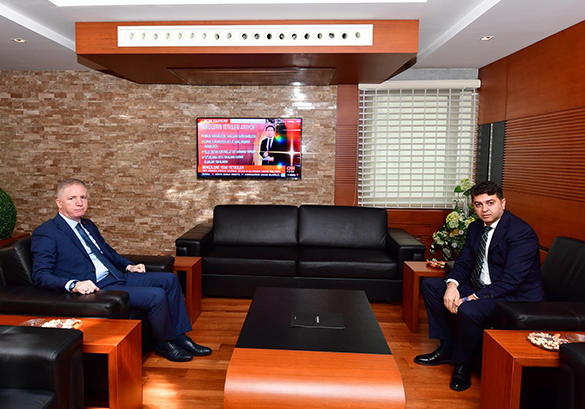 VALİMİZ DAVUT GÜL'ÜN FİRMAMIZA ZİYARETİ!